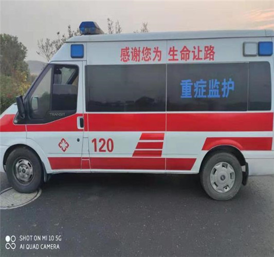 西平救护车出租服务案例3